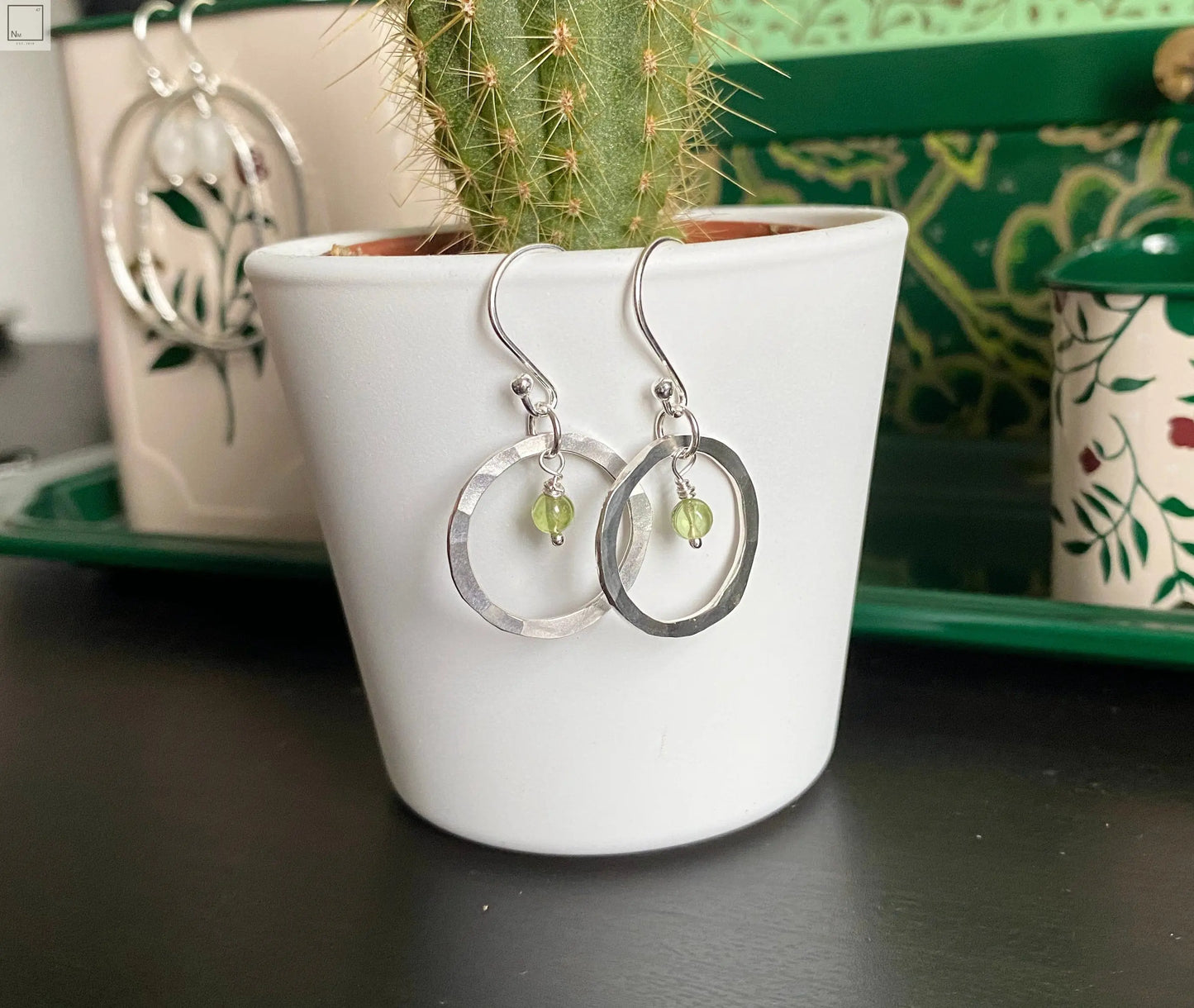 Peridot Drop Earrings NM47