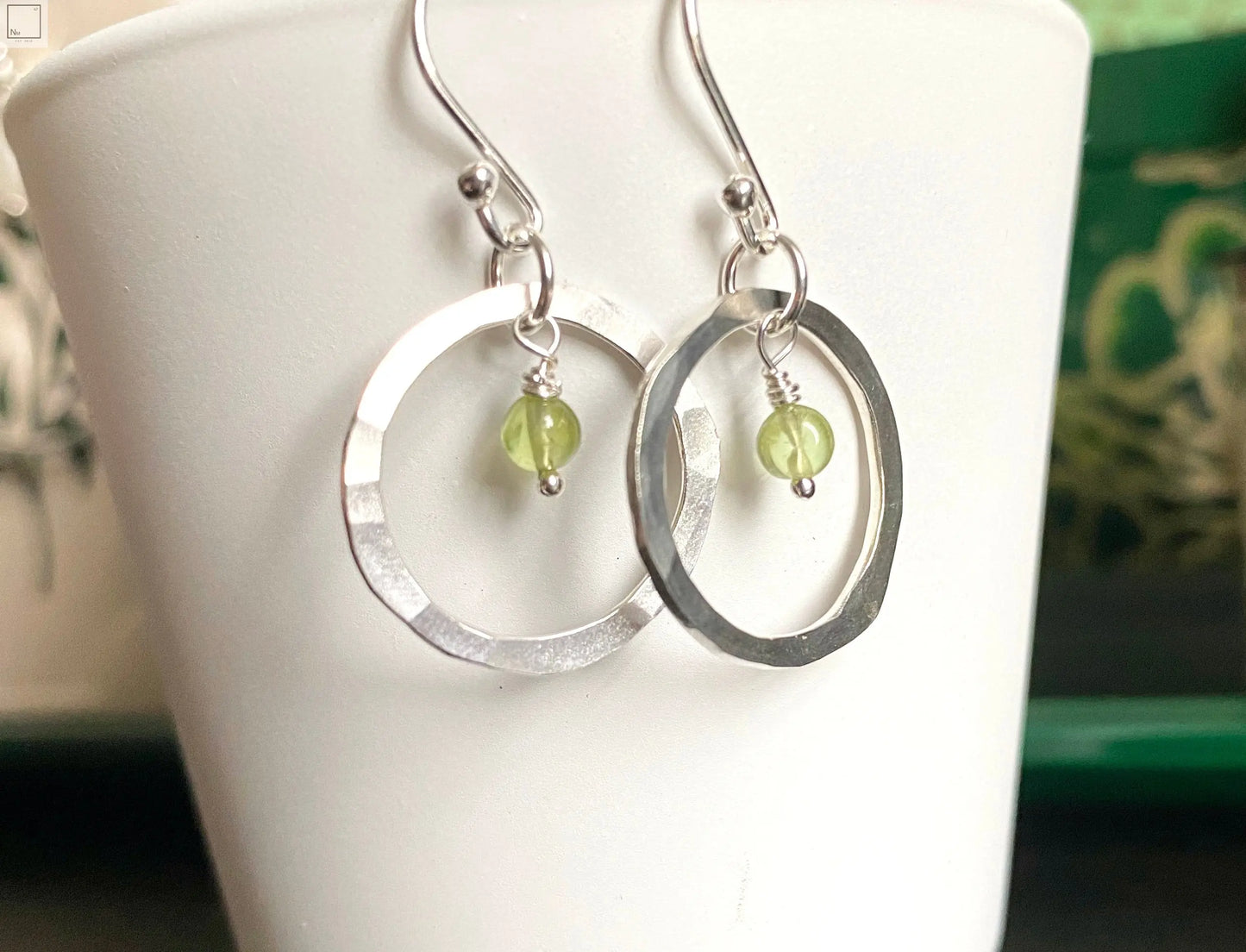 Peridot Drop Earrings NM47