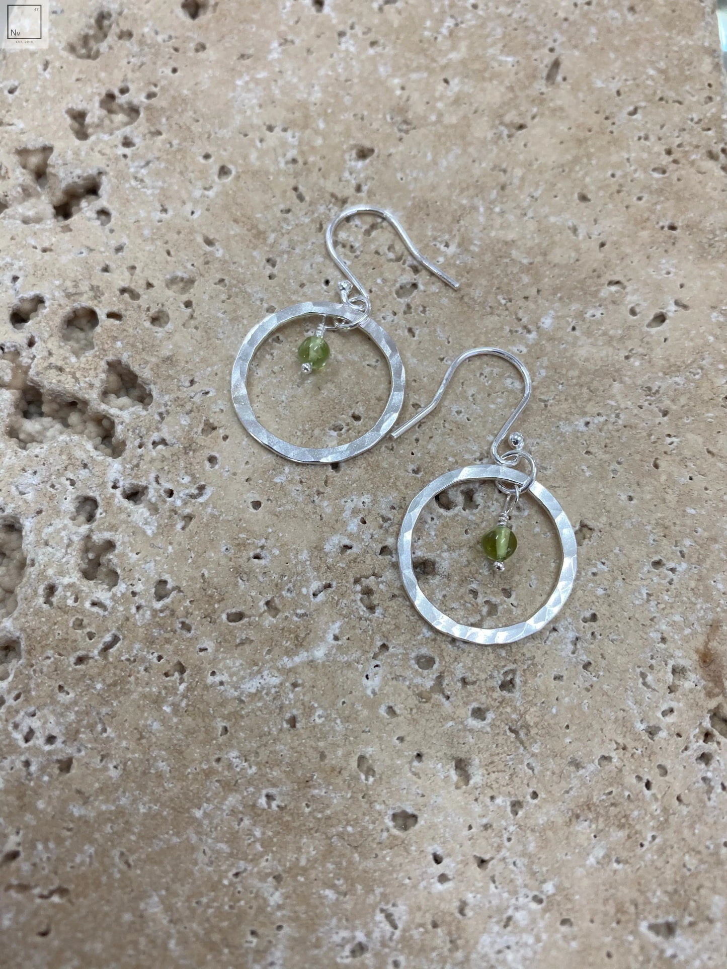 Peridot Drop Earrings NM47