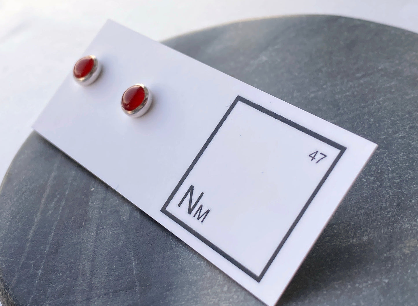 Carnelian Studs NM47