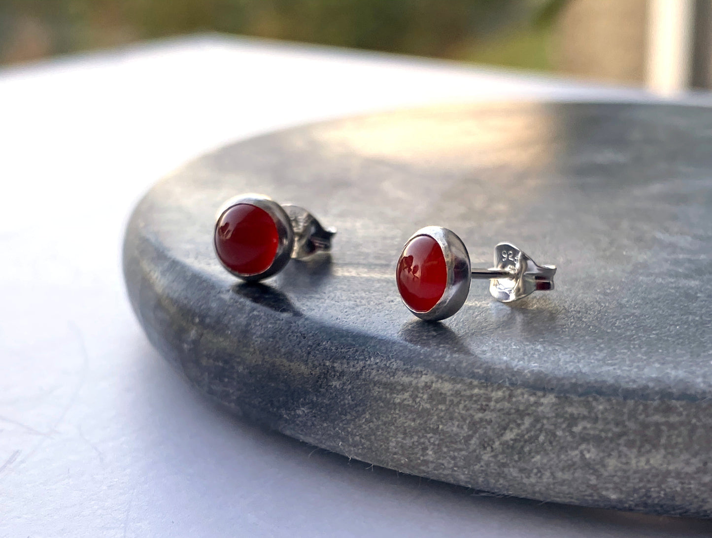Carnelian Studs NM47