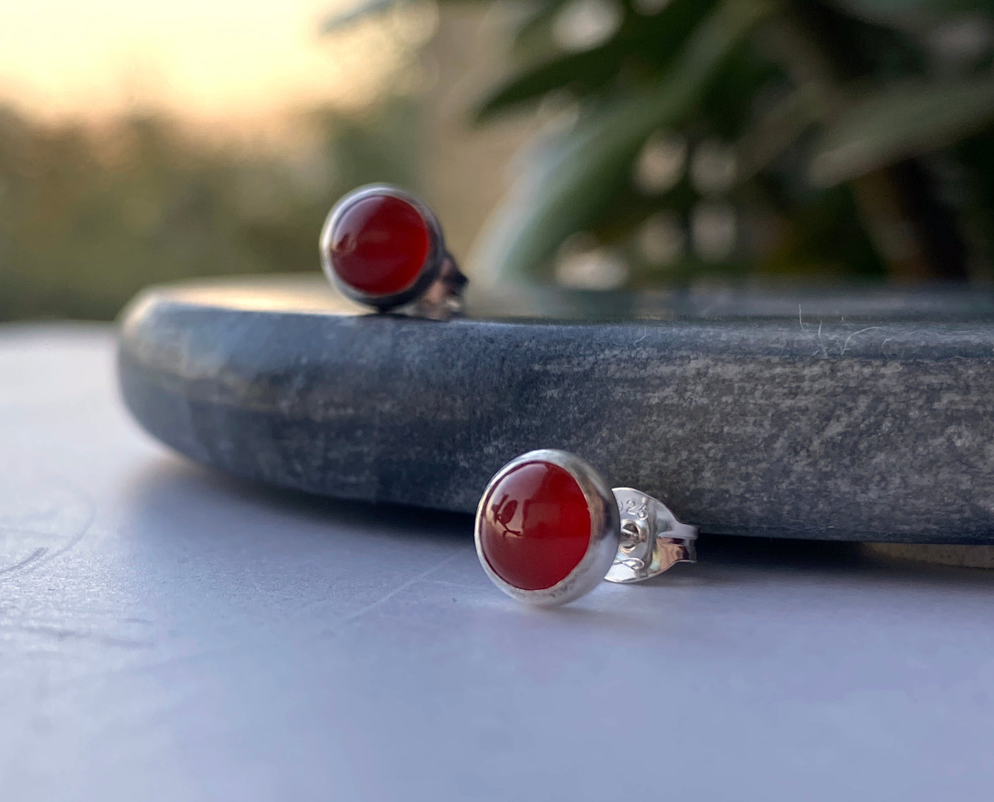 Carnelian Studs NM47