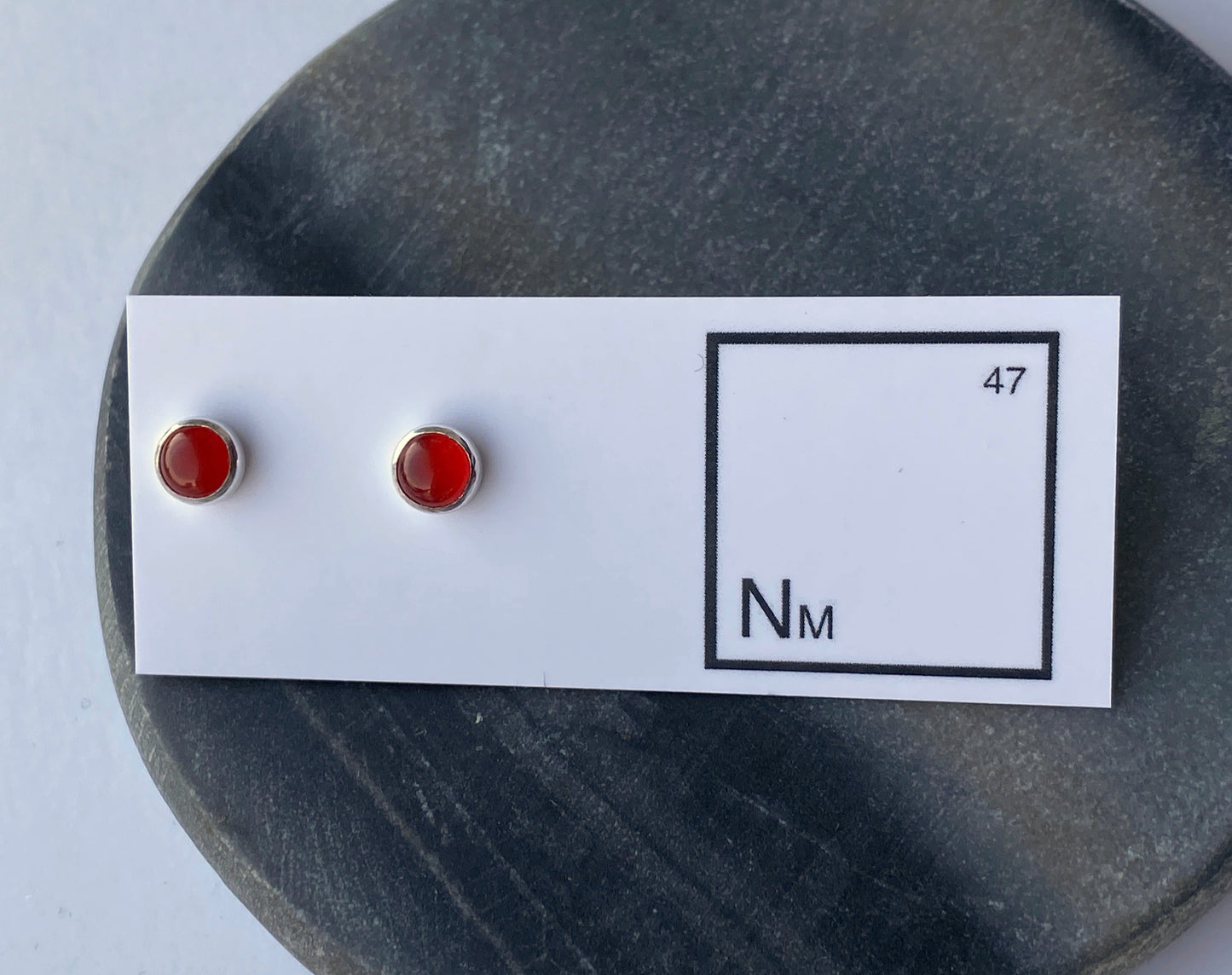 Carnelian Studs NM47