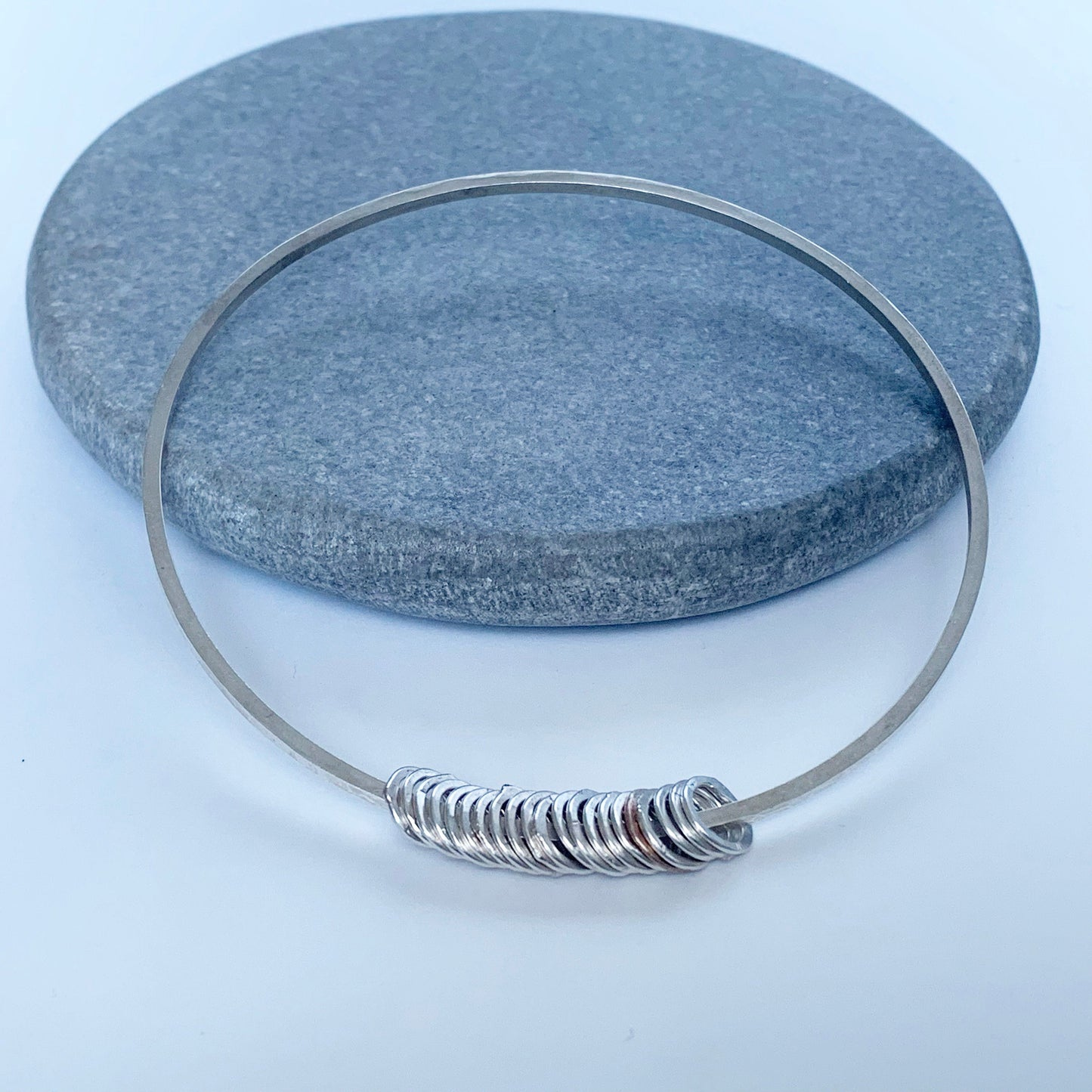 Milestone birthday bangle - 18th 21st 30th 40th 50th 60th 70th 80th NM47