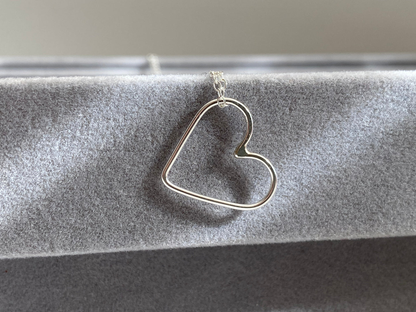 Wire Heart Necklace NM47