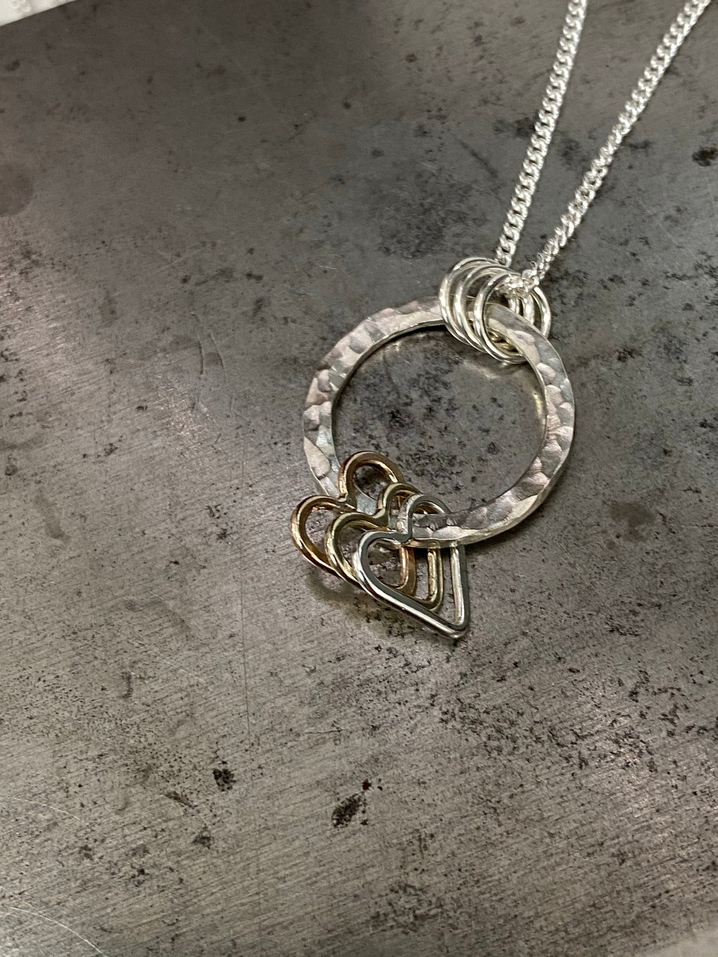Three Hearts Necklace NM47