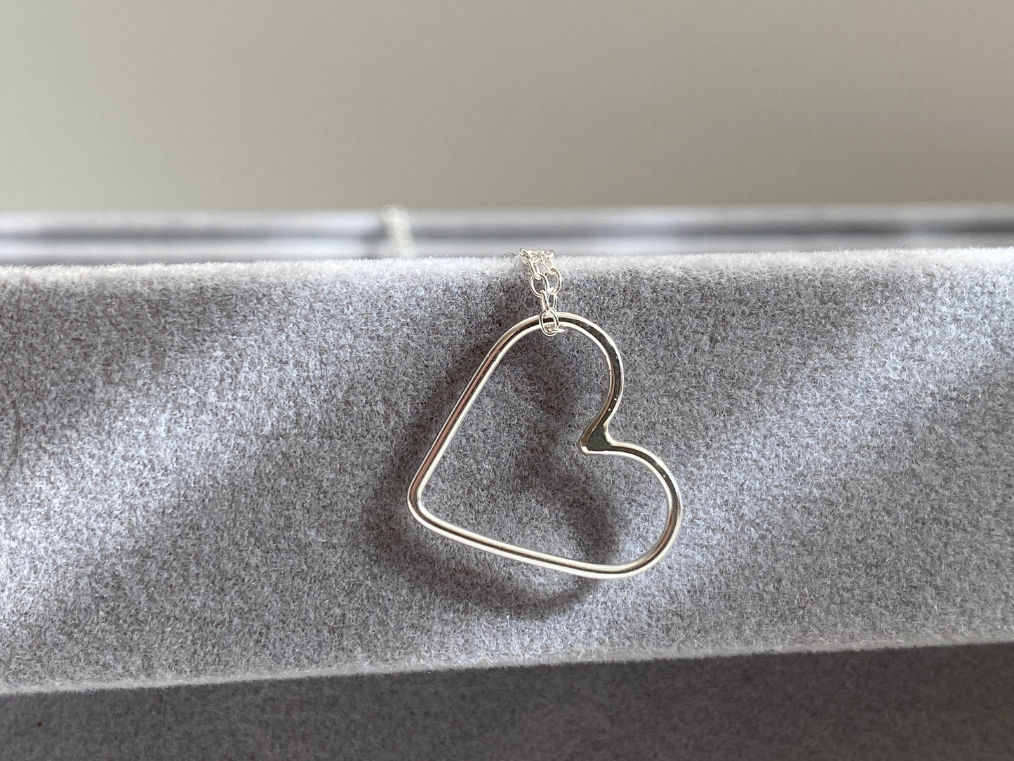 Wire Heart Necklace NM47