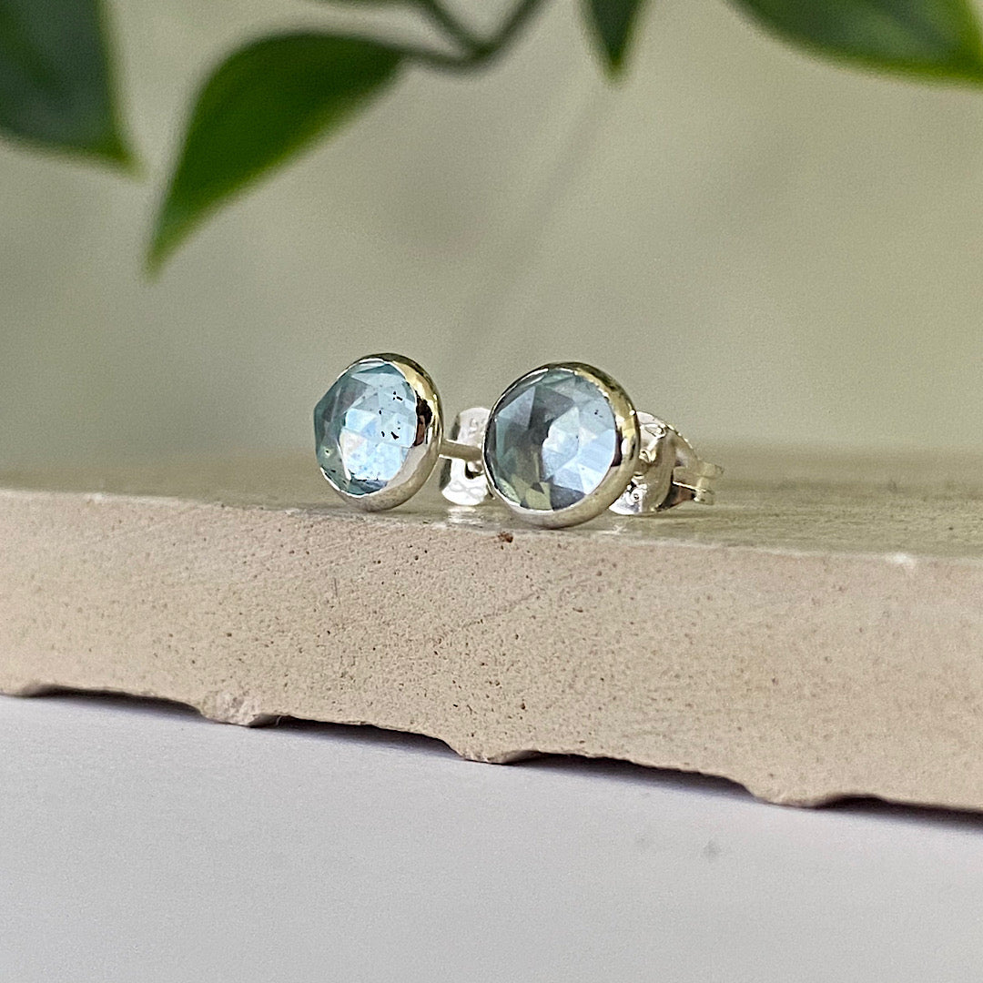 Sky Blue Topaz Studs NM47