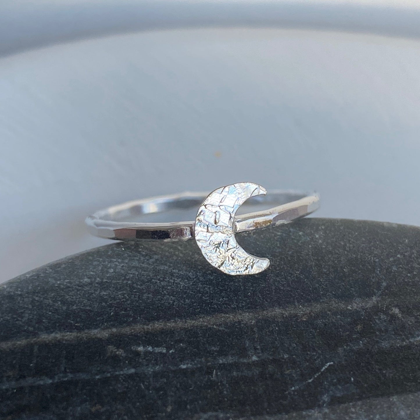 Luna Crescent Stacking Ring - Solo NM47
