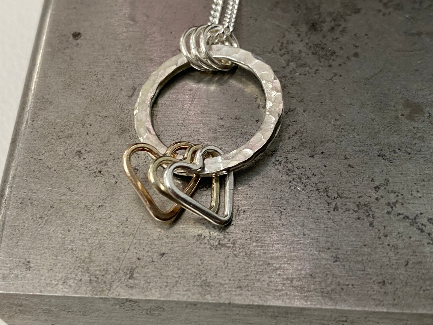 Three Hearts Necklace NM47