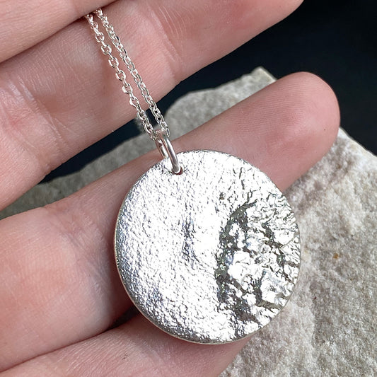 Full Moon Necklace - Large 30mm