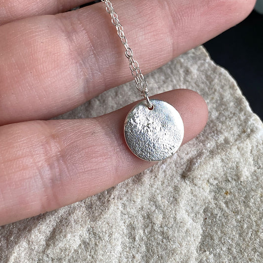 Full Moon Necklace - Small 10mm