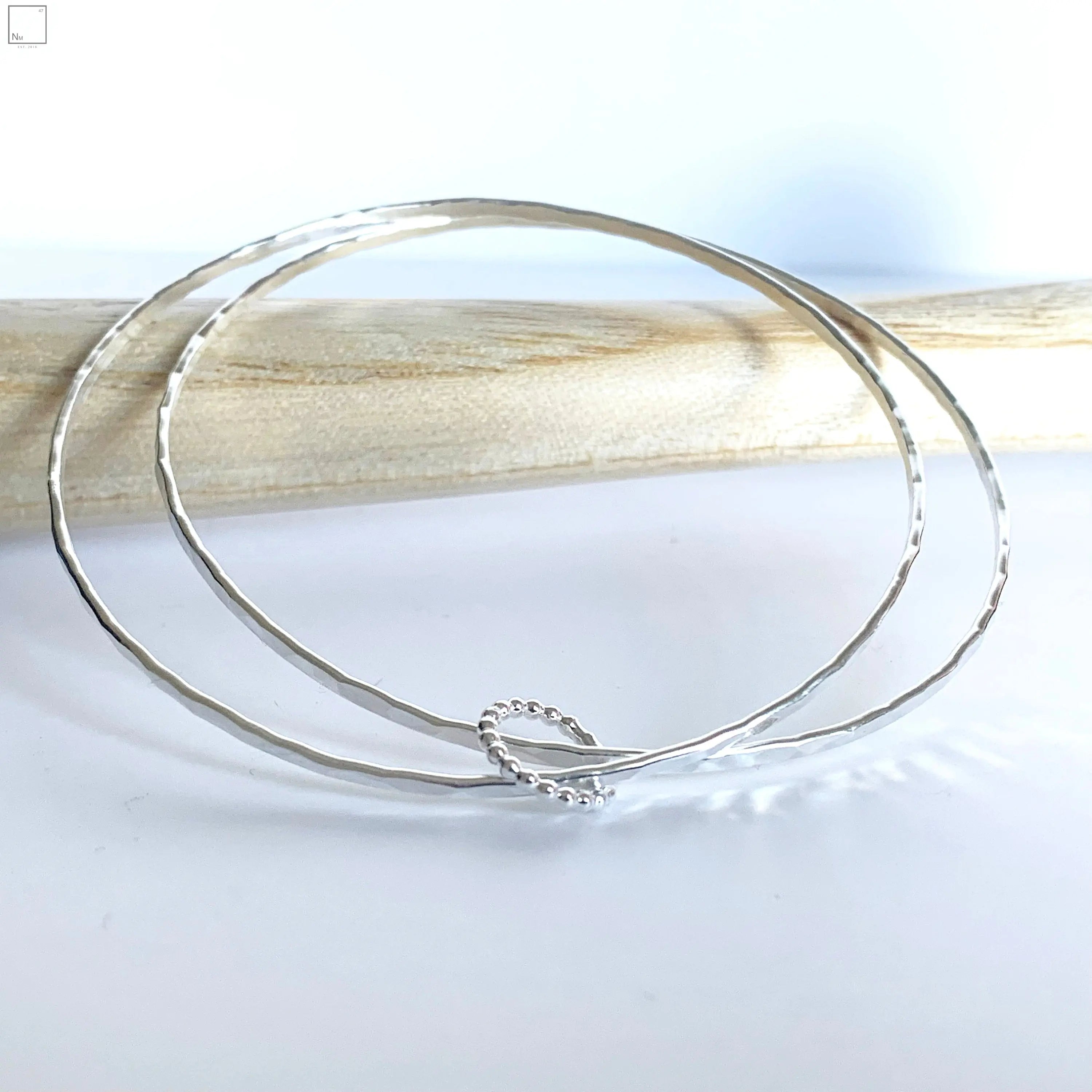 【極美品】here's 202 HORN BANGLE（silver925) 極美品】here´s 202 HORN BANGLE（silver925)