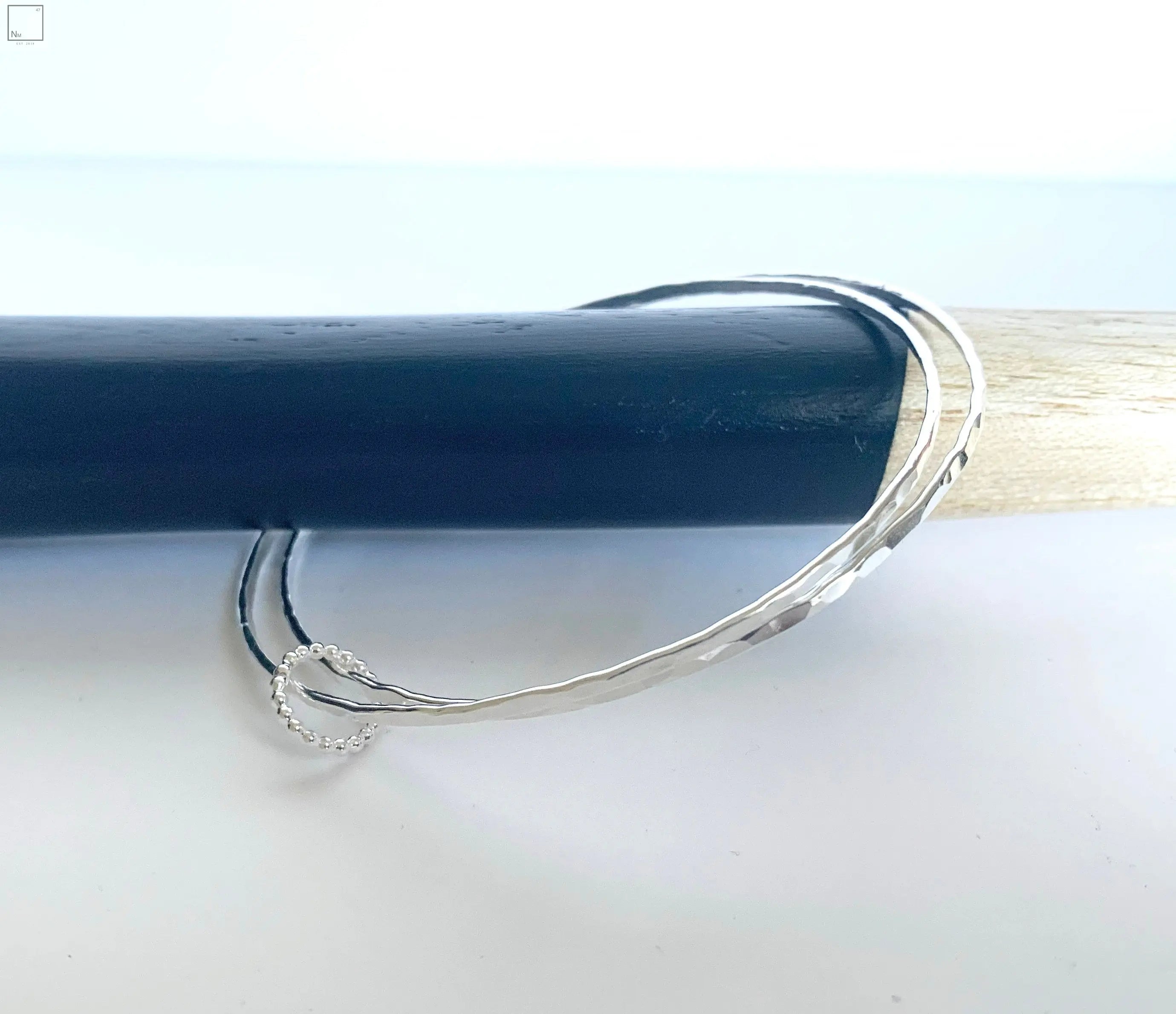 【極美品】here's 202 HORN BANGLE（silver925) 極美品】here´s 202 HORN BANGLE（silver925)