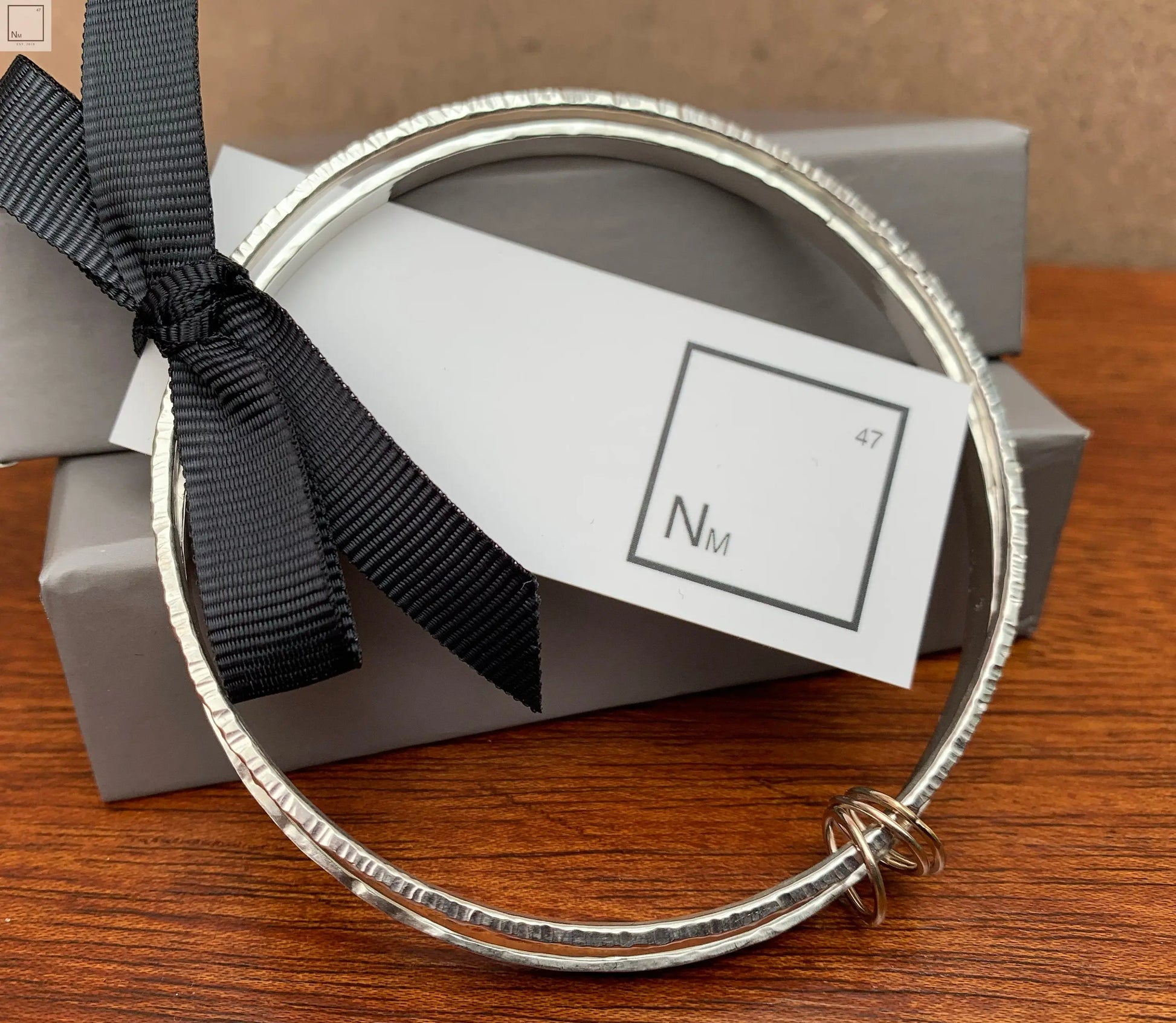 Made to Order - Double bangle with yellow gold hoops NM47
