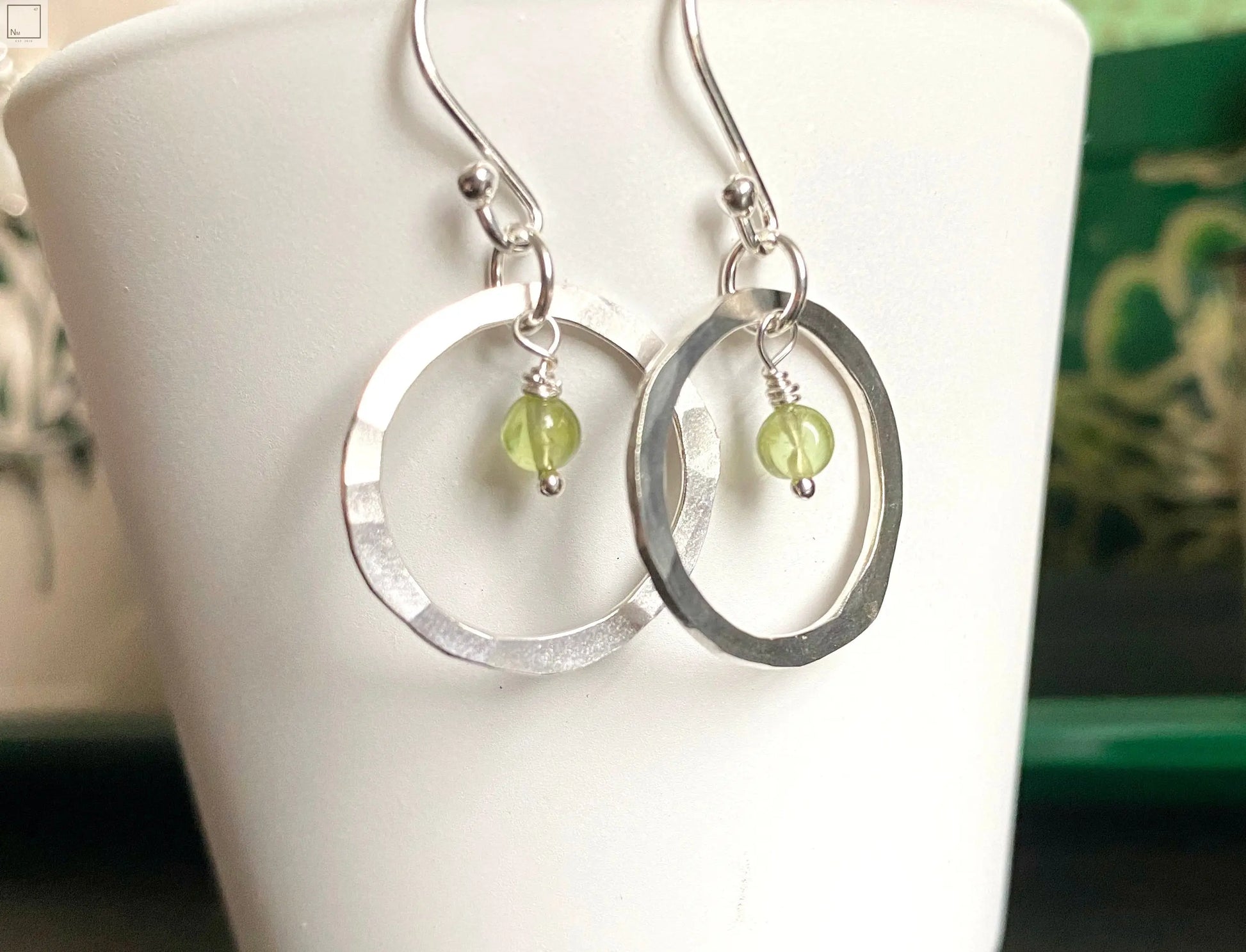 Peridot Drop Earrings NM47