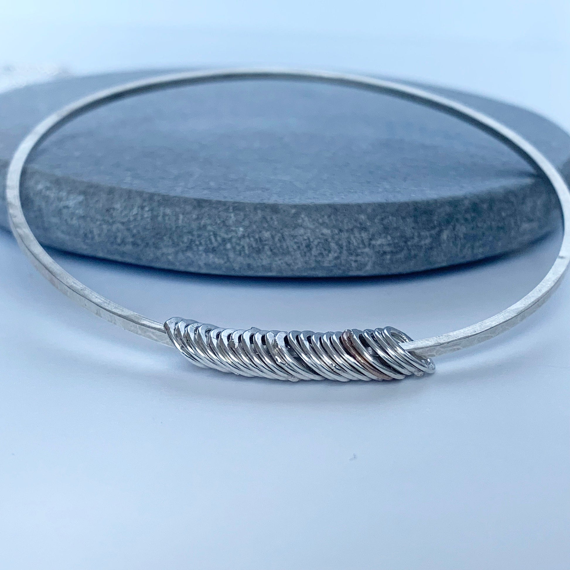 Milestone birthday bangle - 18th 21st 30th 40th 50th 60th 70th 80th NM47