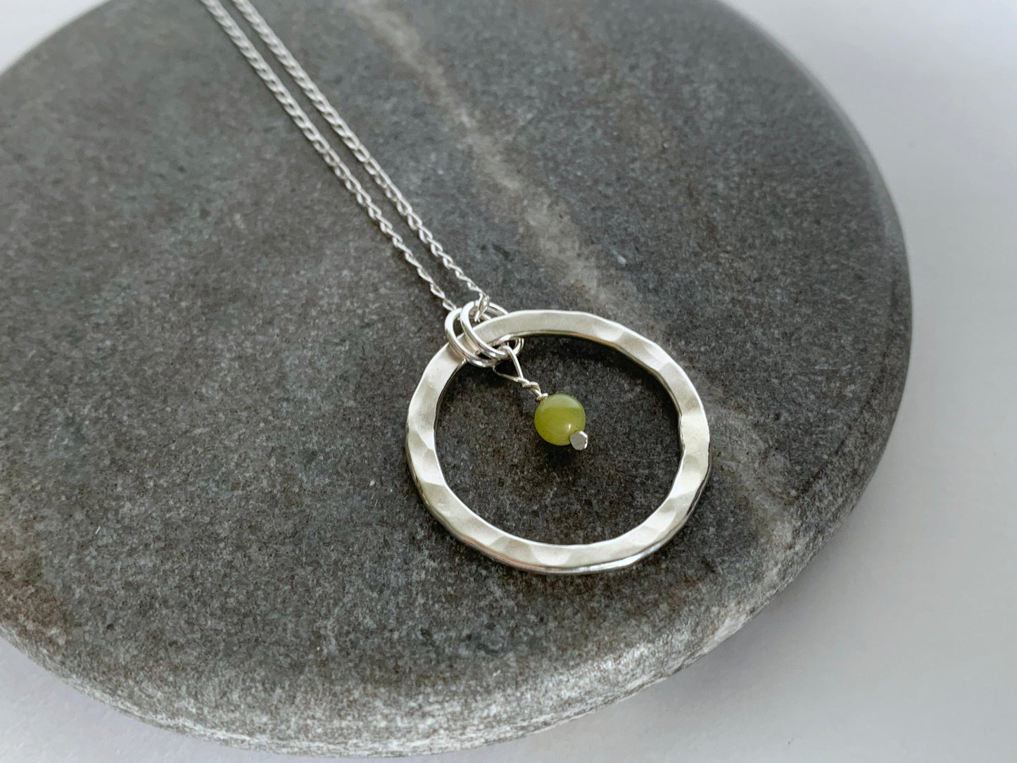 Lemon jasper necklace