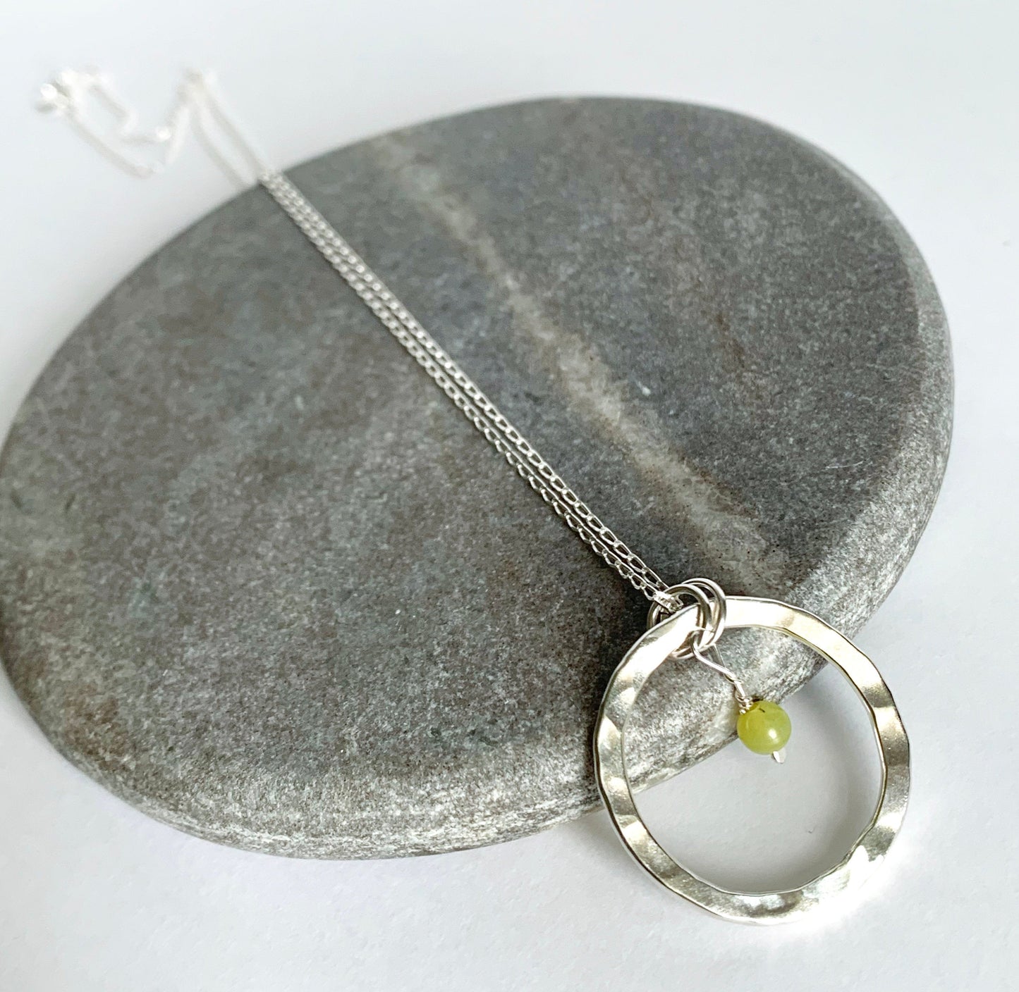 Lemon jasper necklace