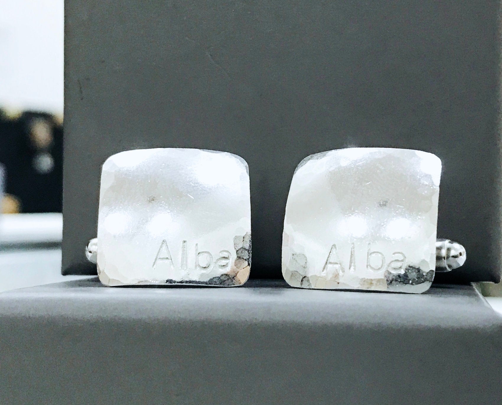 Alba Cufflinks in Sterling silver NM47