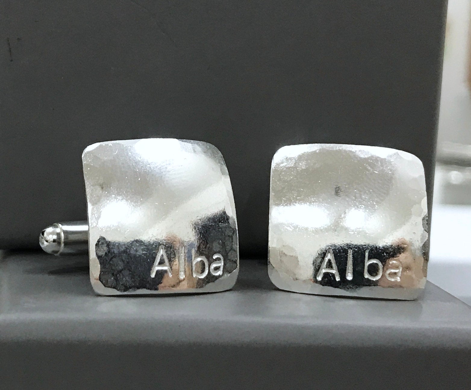 Alba Cufflinks in Sterling silver NM47