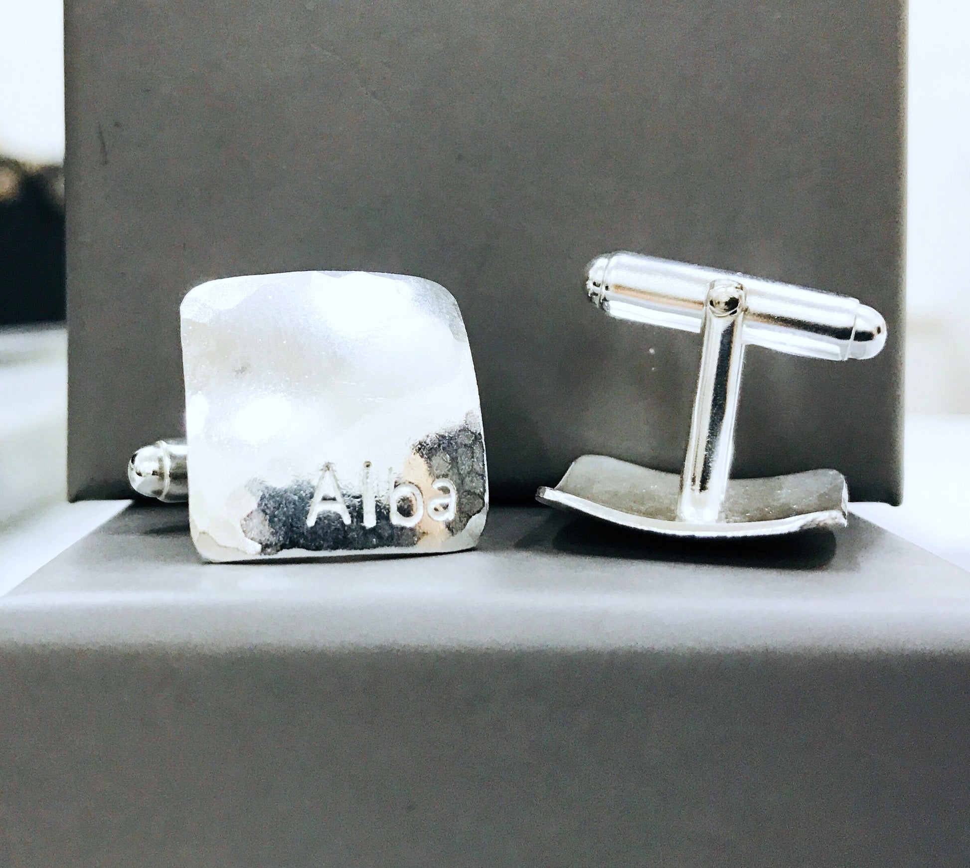Alba Cufflinks in Sterling silver NM47