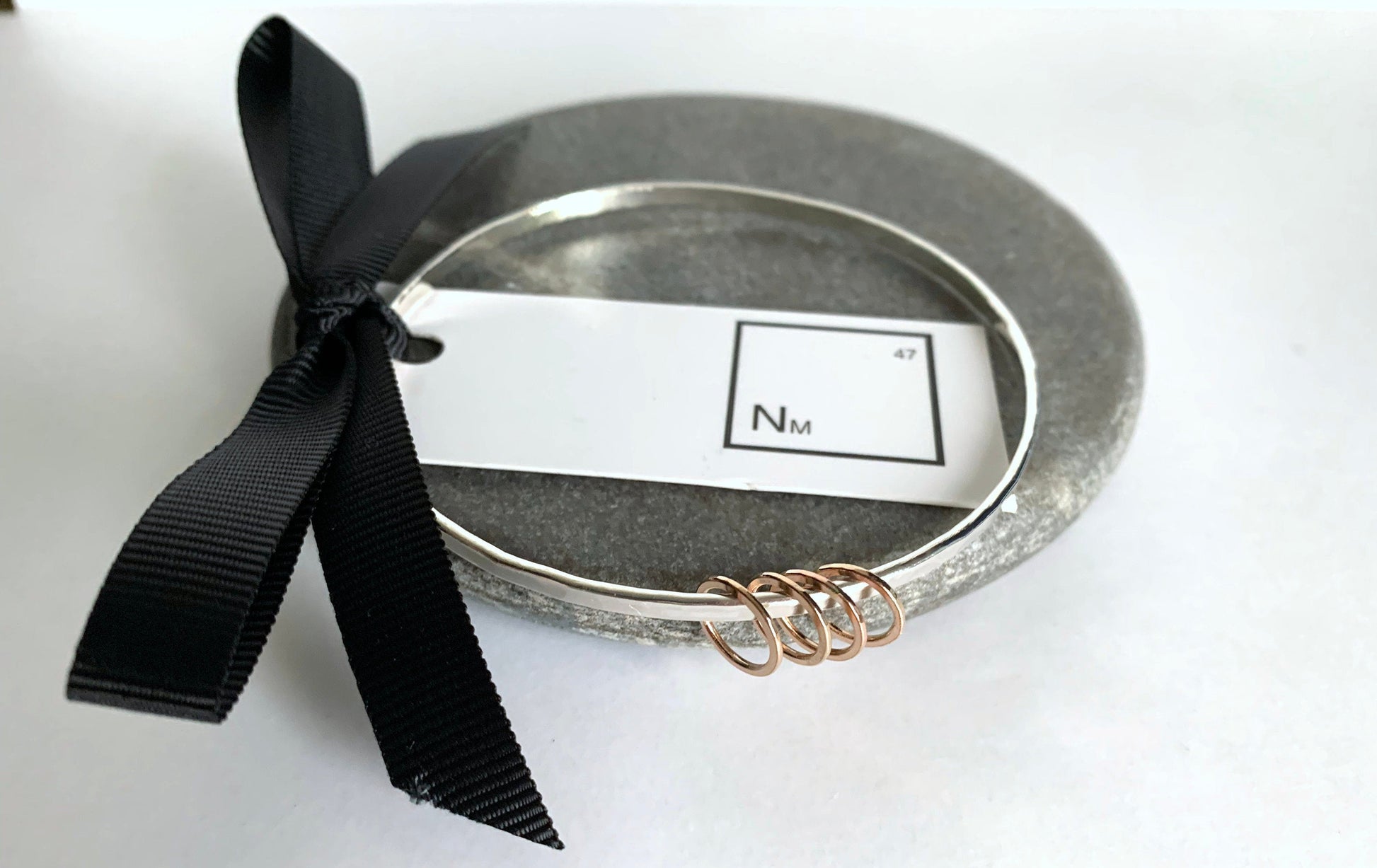 Milestone birthday bangle - 18th 21st 30th 40th 50th 60th 70th 80th NM47