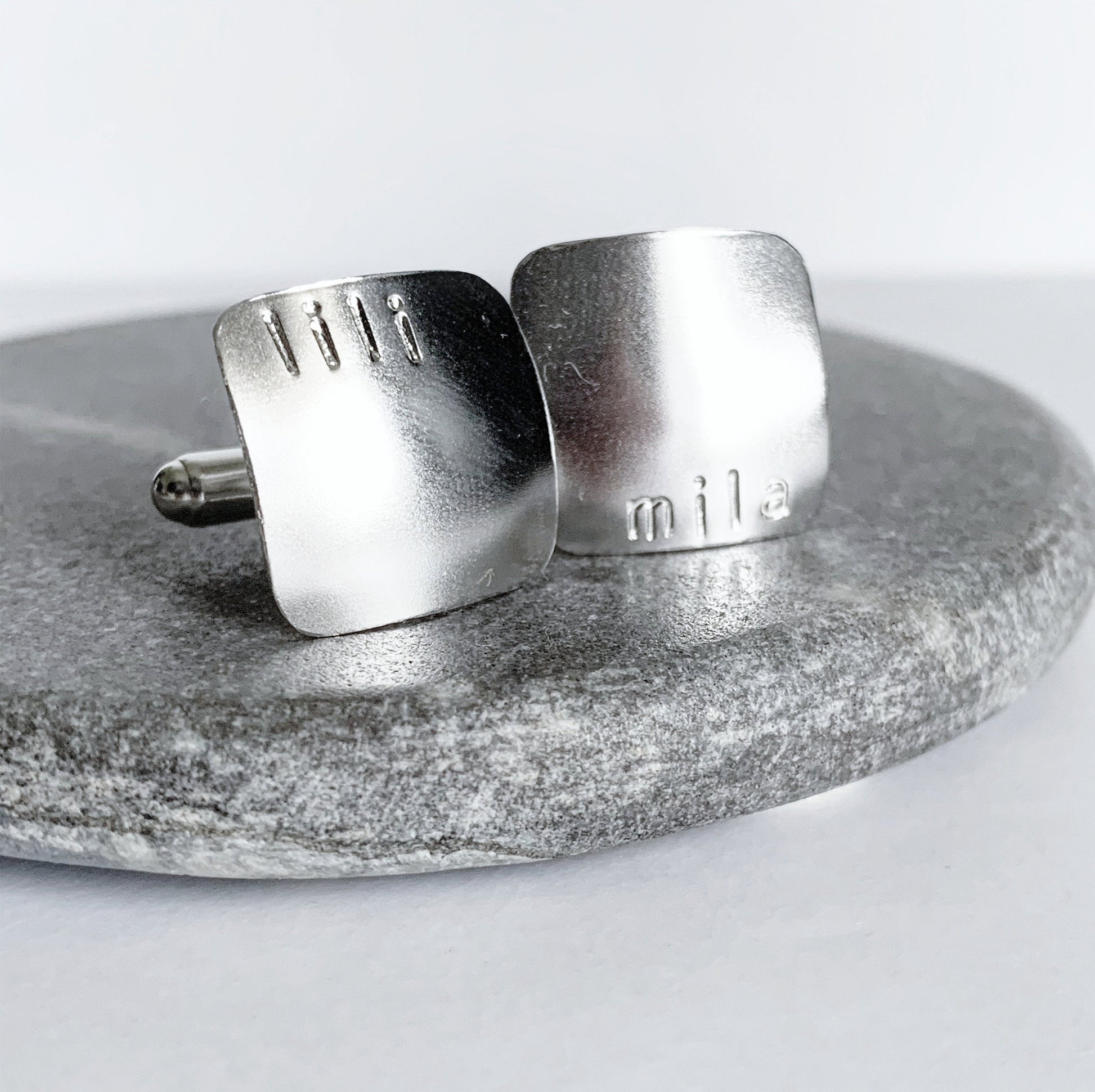 Alba Cufflinks in Sterling silver NM47