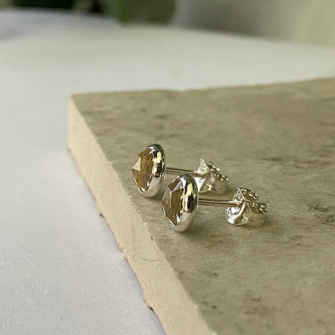 Citrine Stud Earrings NM47