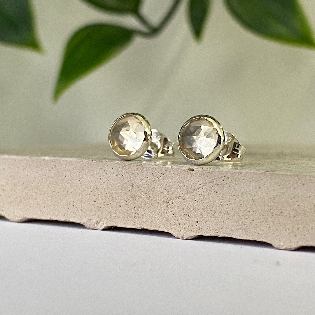 Citrine Stud Earrings NM47
