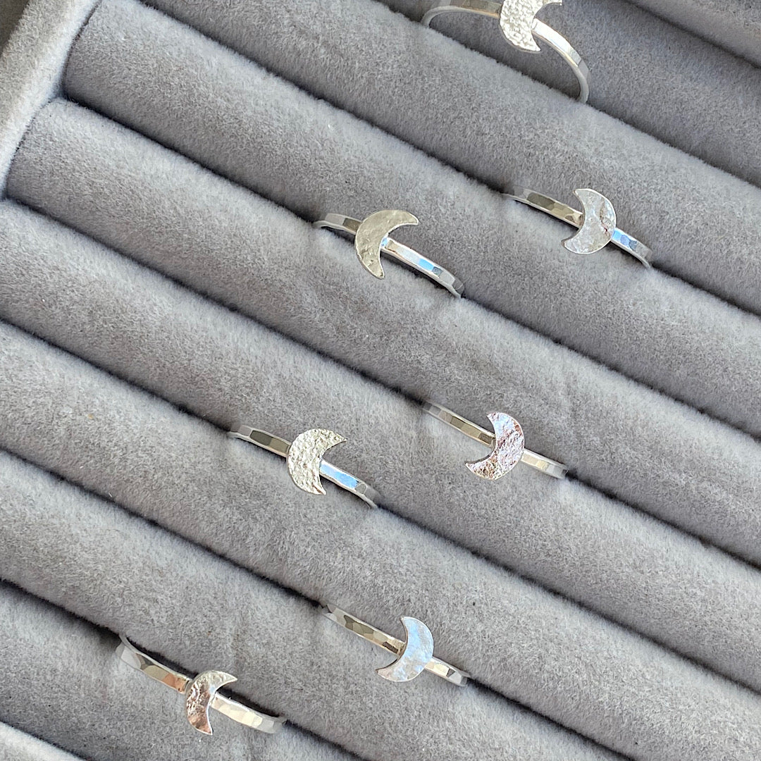 Luna Crescent Stacking Ring - Solo NM47