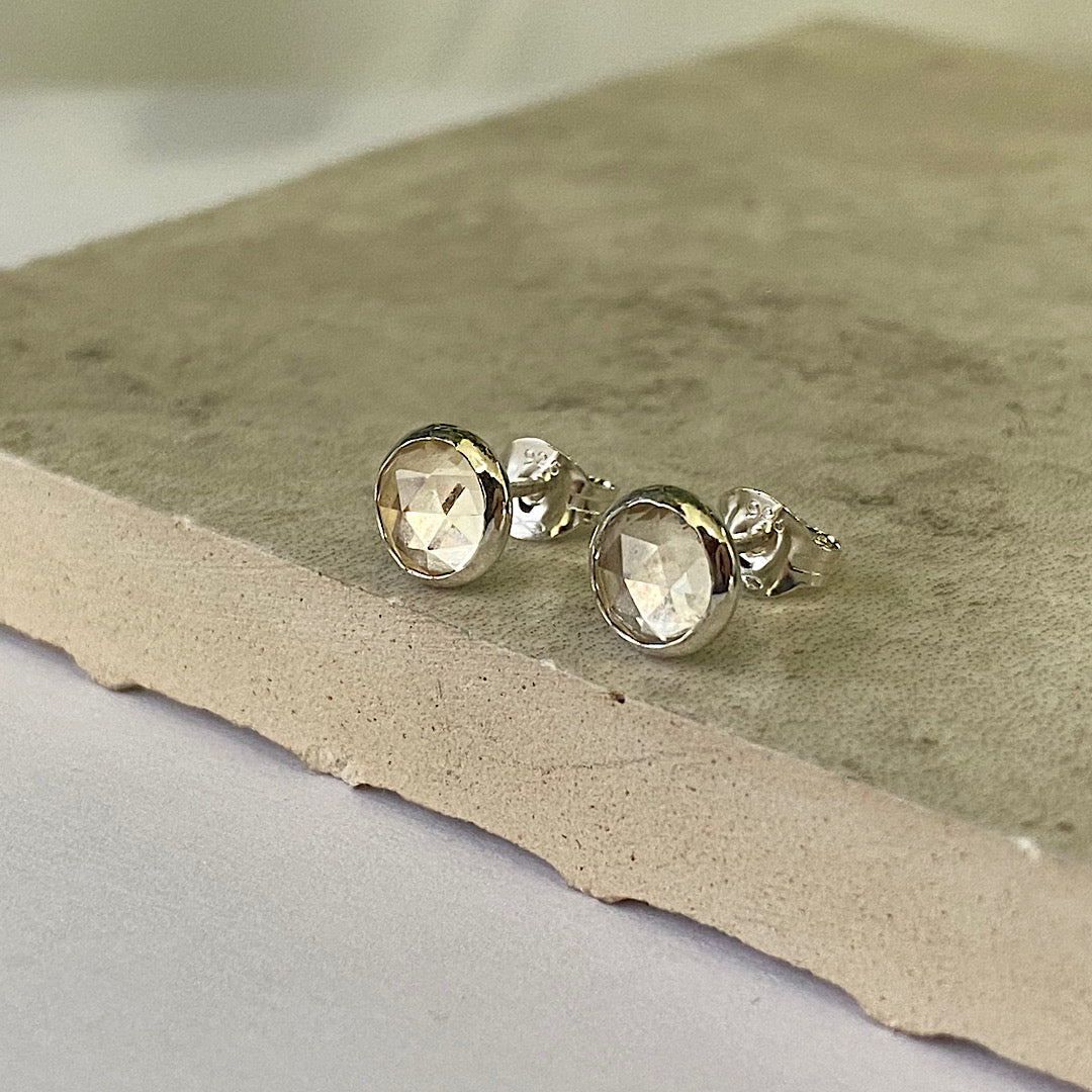 Citrine Stud Earrings NM47