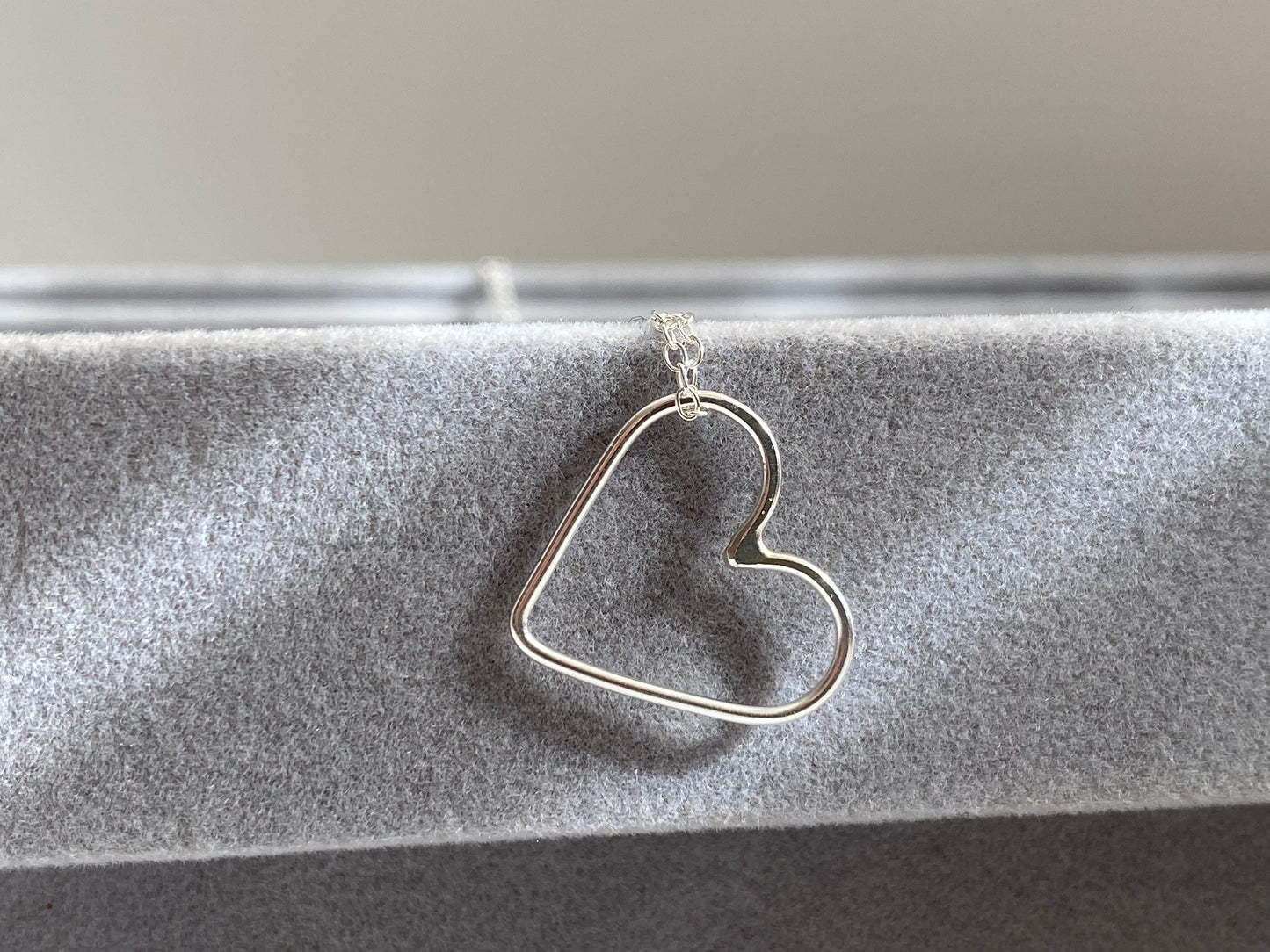 Wire Heart Necklace