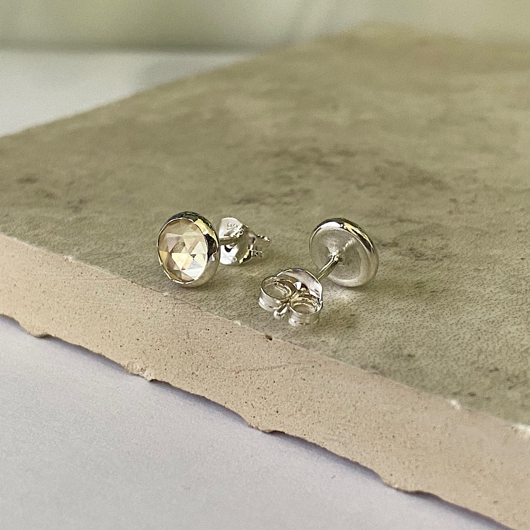 Citrine Stud Earrings NM47