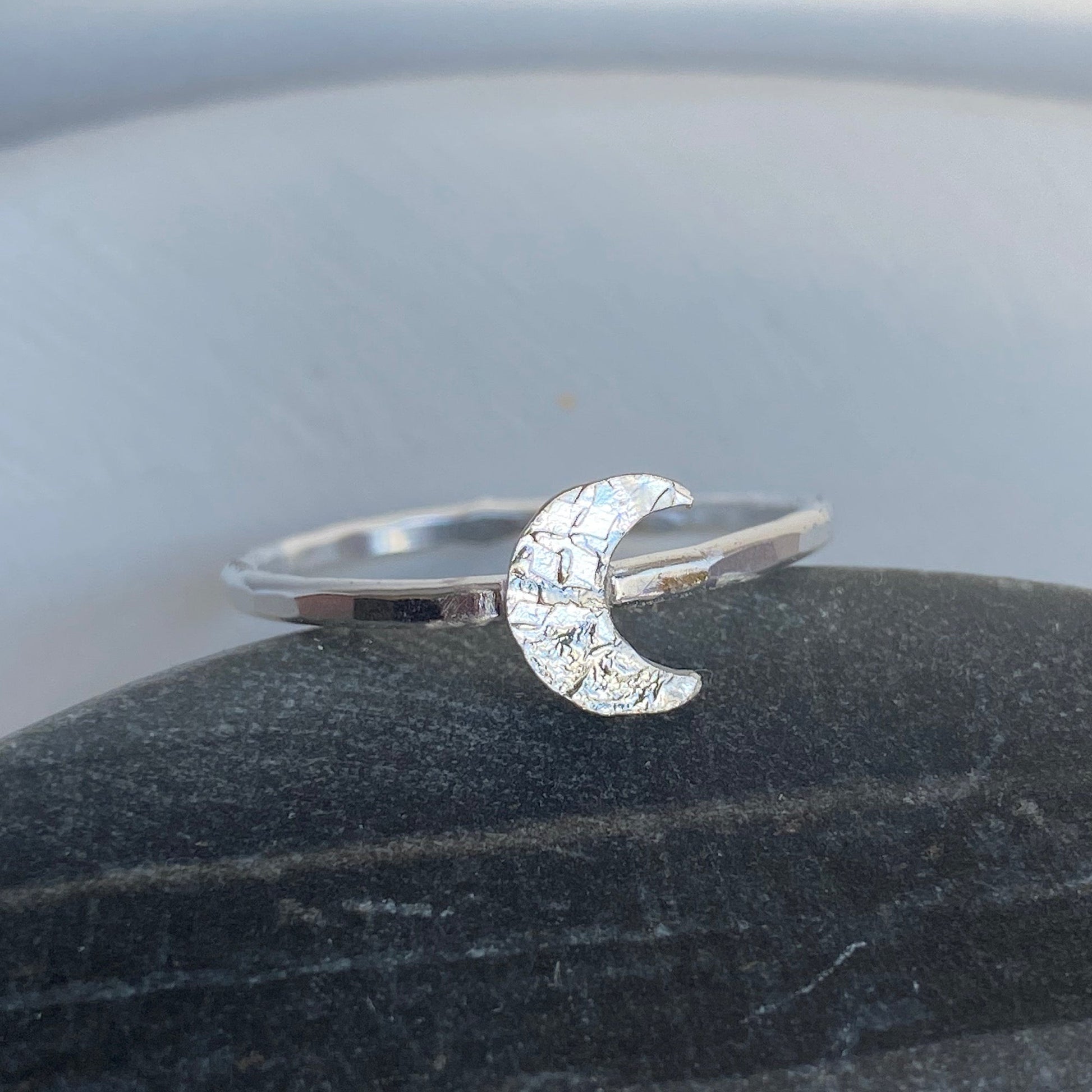 Luna Crescent Stacking Ring - Solo NM47