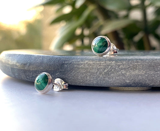 Malachite Studs